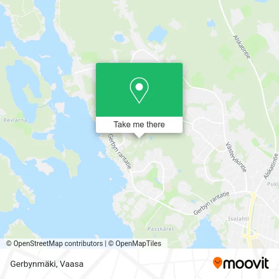 Gerbynmäki map