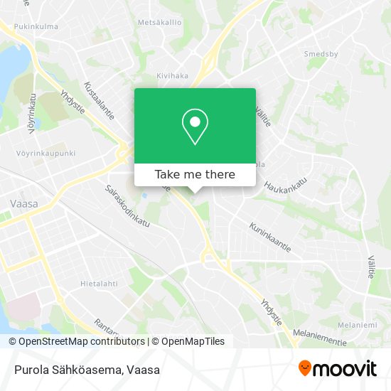 Purola Sähköasema map