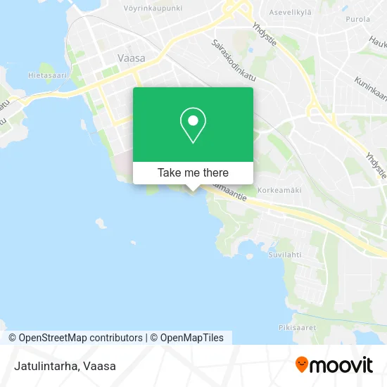 Jatulintarha map
