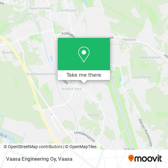 Vaasa Engineering Oy map