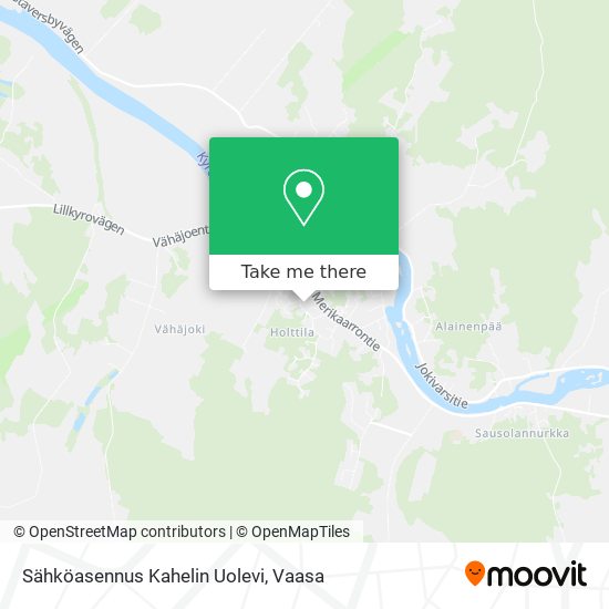 Sähköasennus Kahelin Uolevi map