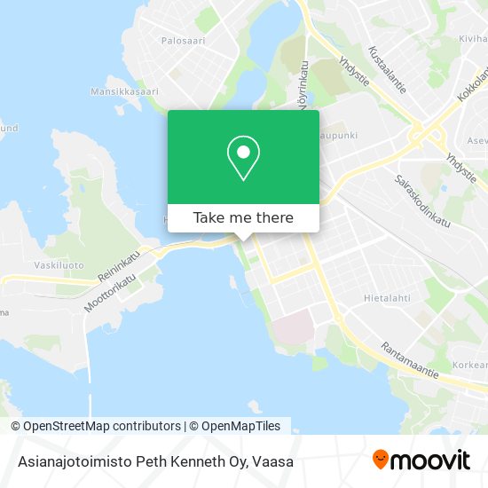 Asianajotoimisto Peth Kenneth Oy map