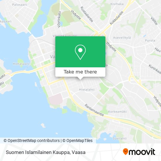 Suomen Islamilainen Kauppa map