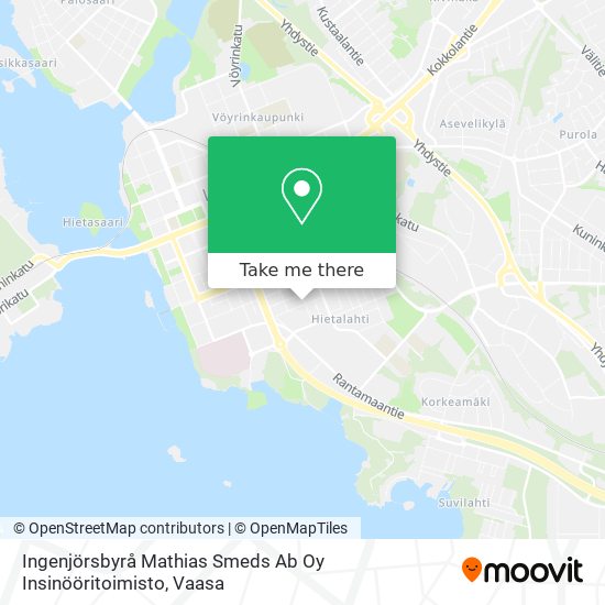 Ingenjörsbyrå Mathias Smeds Ab Oy Insinööritoimisto map