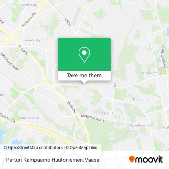 Parturi-Kampaamo Huutoniemen map