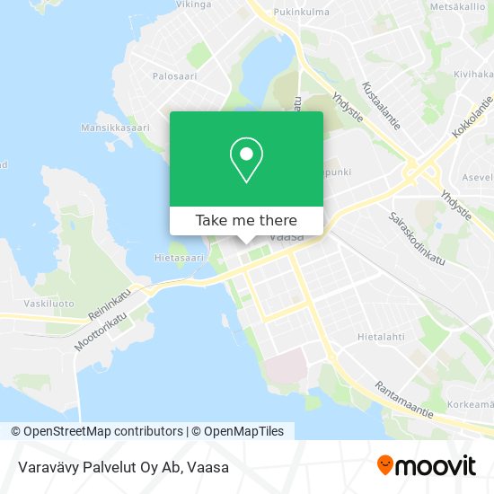 Varavävy Palvelut Oy Ab map