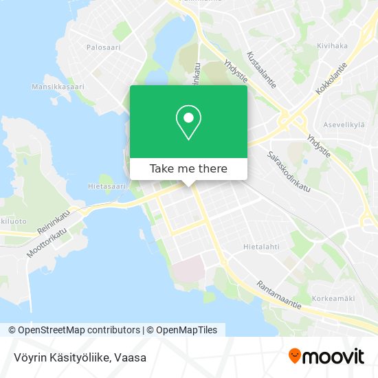 Vöyrin Käsityöliike map