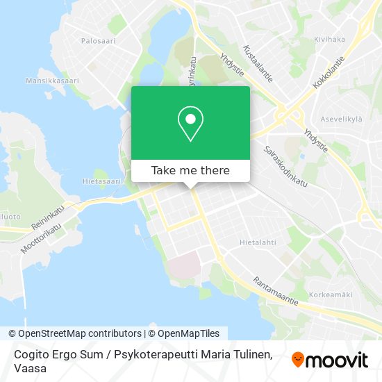 Cogito Ergo Sum / Psykoterapeutti Maria Tulinen map