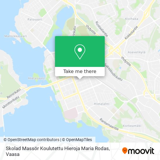 Skolad Massör Koulutettu Hieroja Maria Rodas map