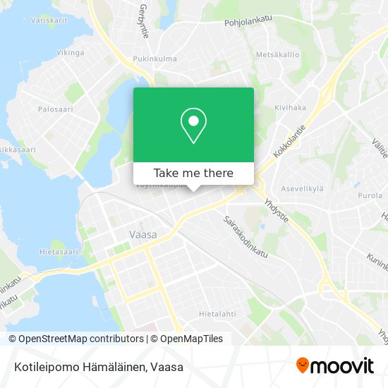 Kotileipomo Hämäläinen map