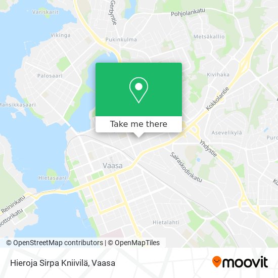 Hieroja Sirpa Kniivilä map