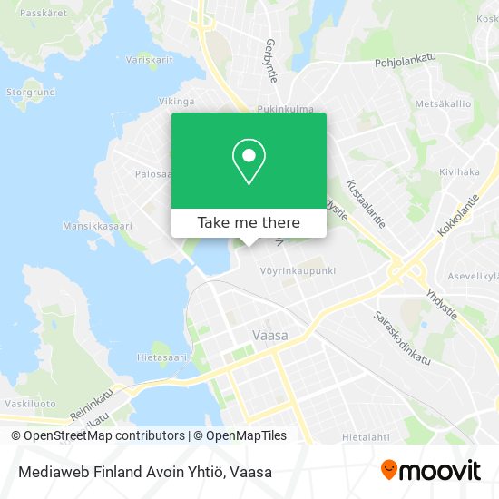 Mediaweb Finland Avoin Yhtiö map