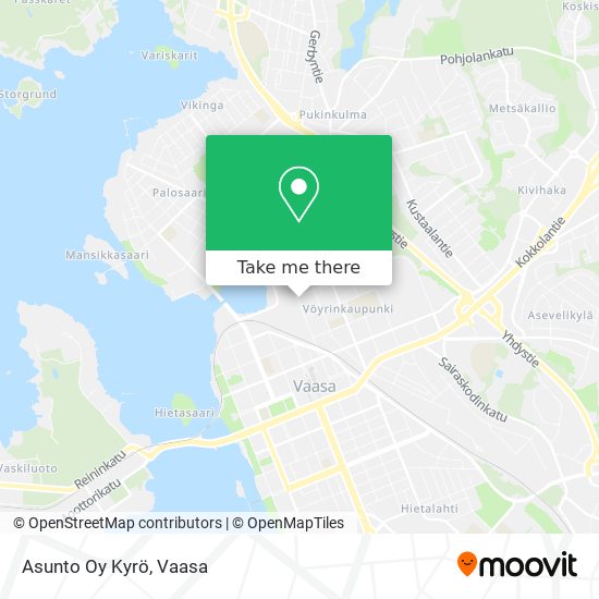 Asunto Oy Kyrö map