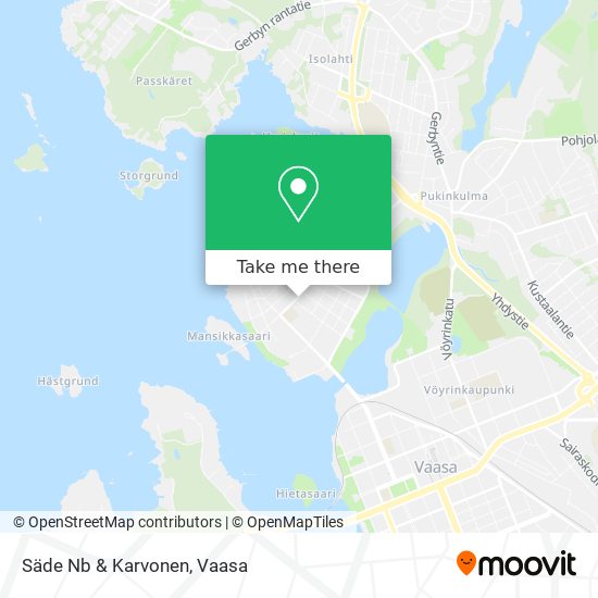 Säde Nb & Karvonen map