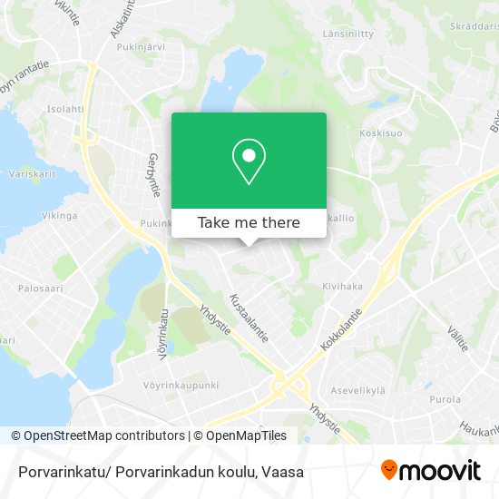 Porvarinkatu/ Porvarinkadun koulu map