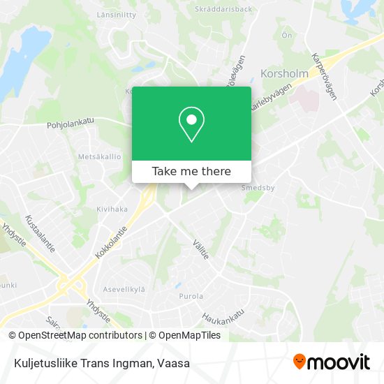 Kuljetusliike Trans Ingman map