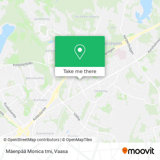 Mäenpää Monica tmi map