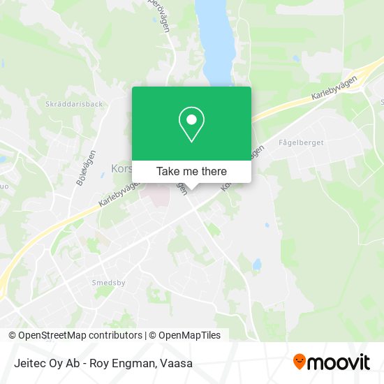 Jeitec Oy Ab - Roy Engman map