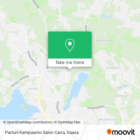 Parturi-Kampaamo Salon Carra map