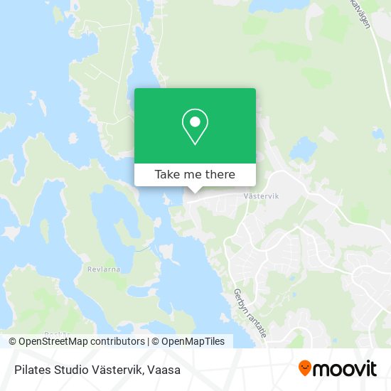 Pilates Studio Västervik map