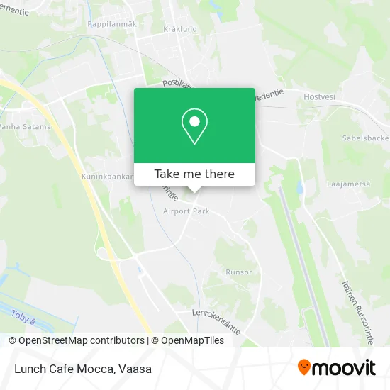 Lunch Cafe Mocca map