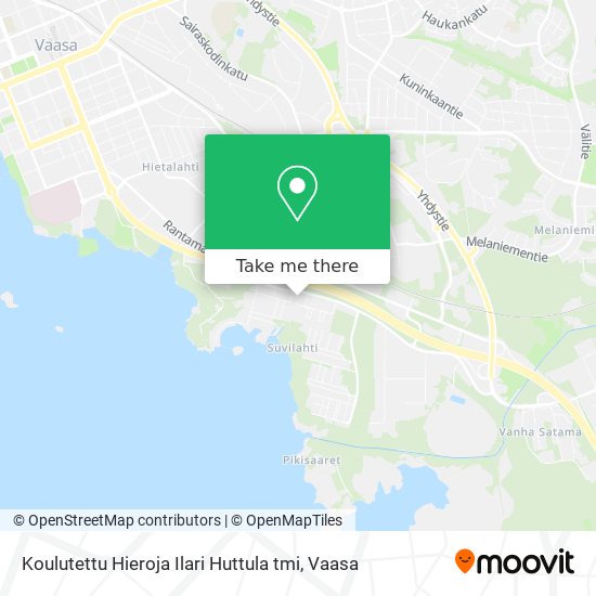 Koulutettu Hieroja Ilari Huttula tmi map