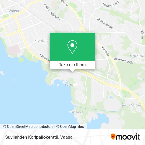 Suvilahden Koripallokenttä map