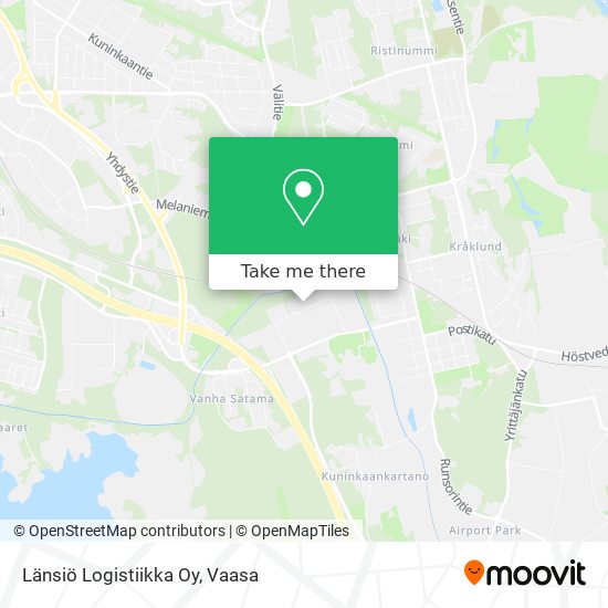 Länsiö Logistiikka Oy map