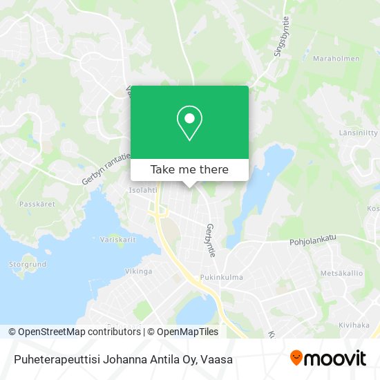 Puheterapeuttisi Johanna Antila Oy map