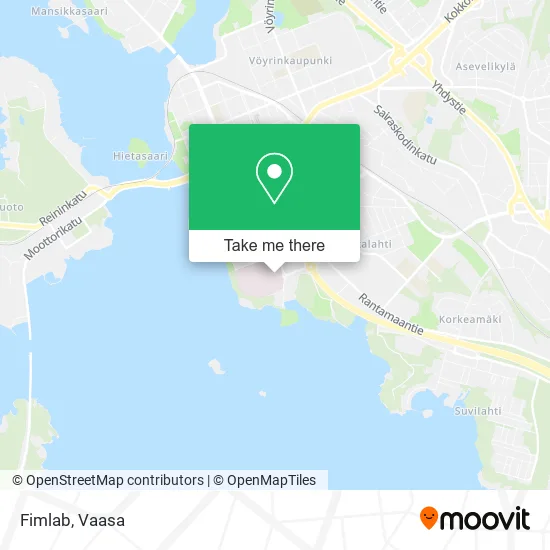 Fimlab map