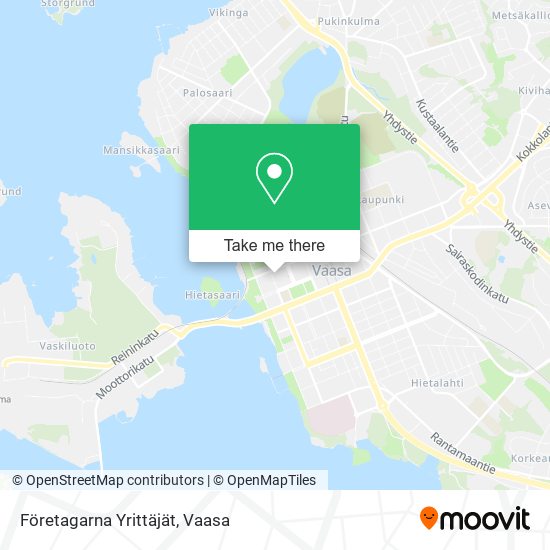 Företagarna Yrittäjät map