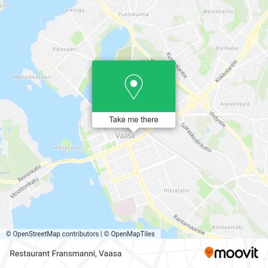 Restaurant Fransmanni map