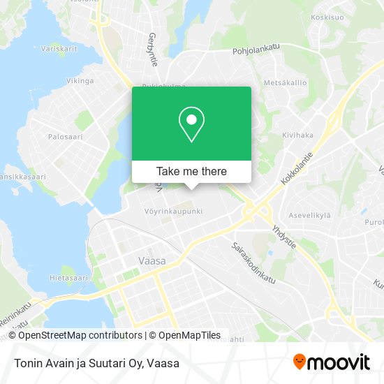 Tonin Avain ja Suutari Oy map