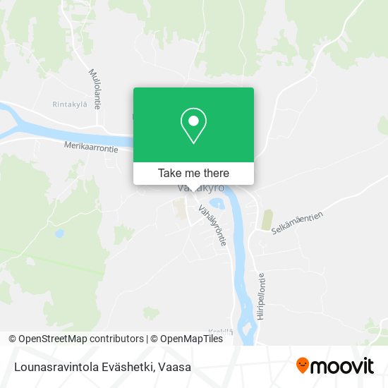 Lounasravintola Eväshetki map