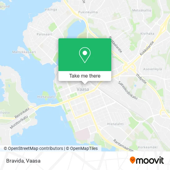 Bravida map
