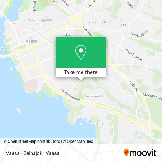 How to get to Vaasa - Seinäjoki by Bus?