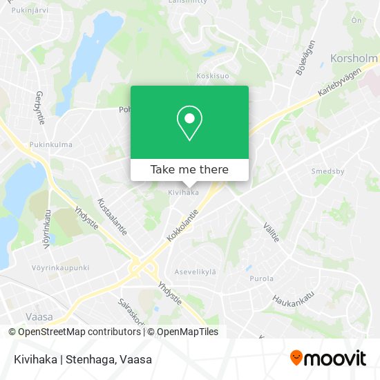 Kivihaka | Stenhaga map