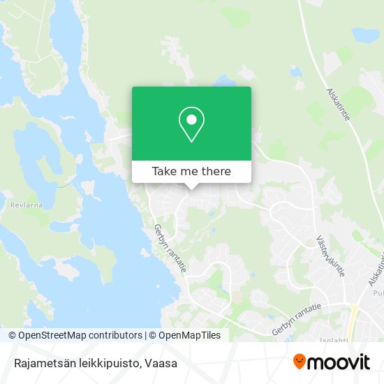 Rajametsän leikkipuisto map