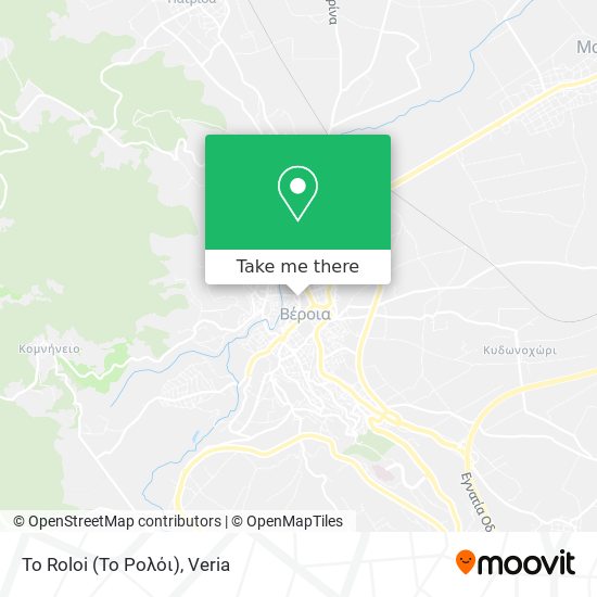 To Roloi (Το Ρολόι) map