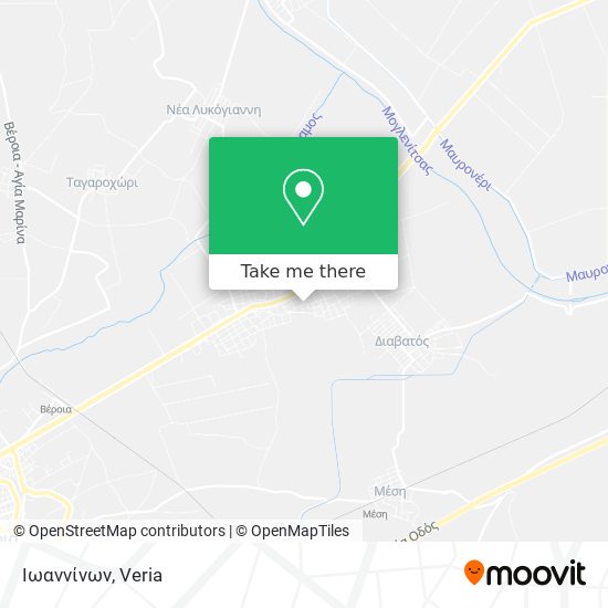 Ιωαννίνων map