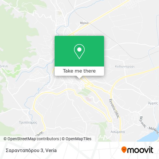 Σαρανταπόρου 3 map