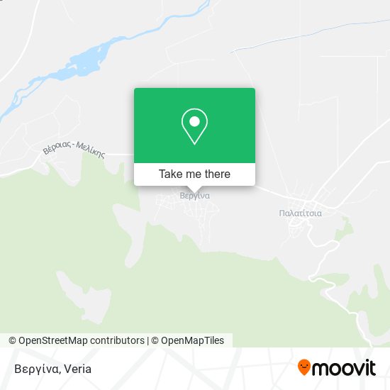Βεργίνα map