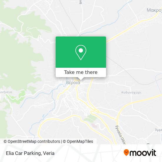 Elia Car Parking map