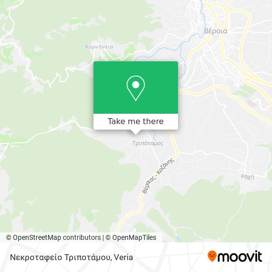 Νεκροταφείο Τριποτάμου map