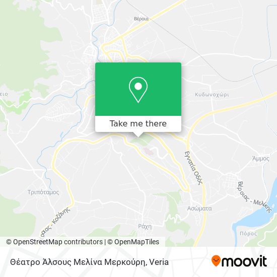 Θέατρο Άλσους Μελίνα Μερκούρη map