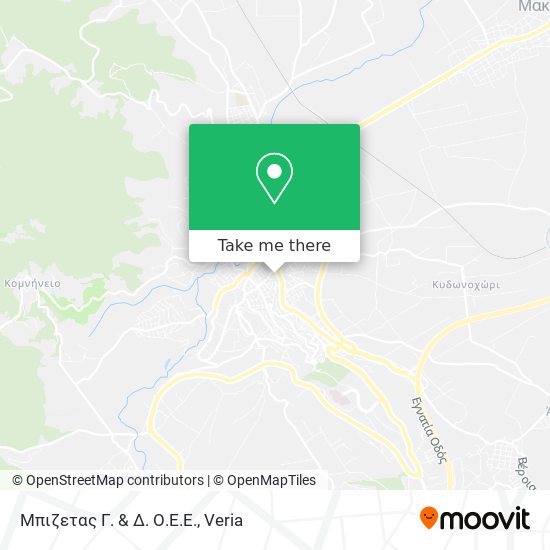 Μπιζετας Γ. & Δ. Ο.Ε.Ε. map