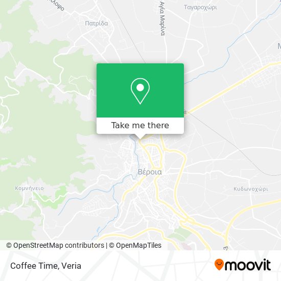 Coffee Time map