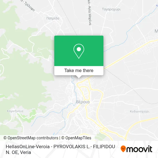 HellasOnLine-Veroia - PYROVOLAKIS L.- FILIPIDOU N. OE map