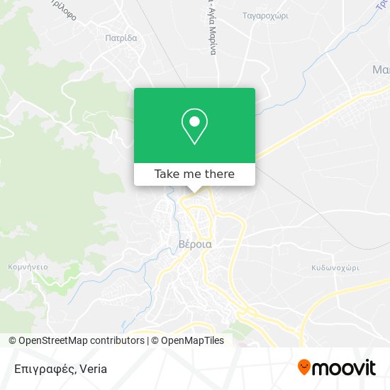 Επιγραφές map