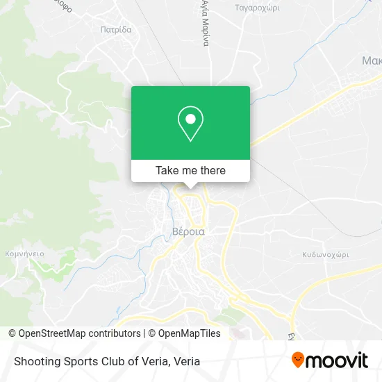 Shooting Sports Club of Veria map